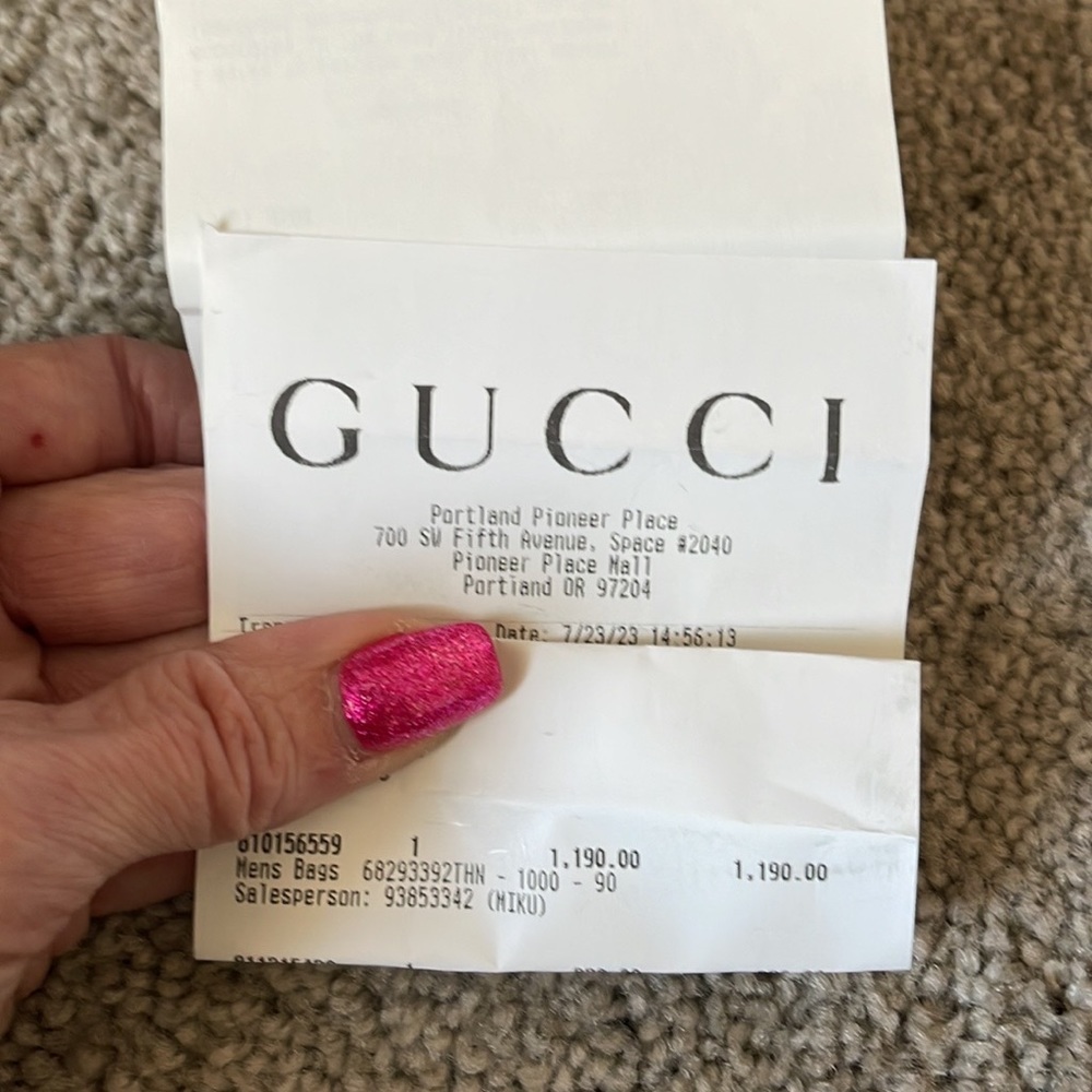 Gucci black belt purse, Fanny pack - Picture 2 of 5